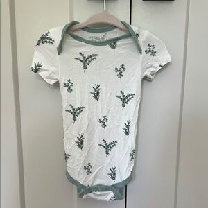 Kyte Baby Eucalyptus Short Sleeve Bodysuit